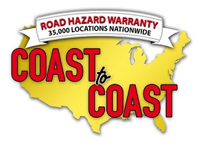 Road Hazard Warranty - 35,000 Locations Nationwide Coast to Coast