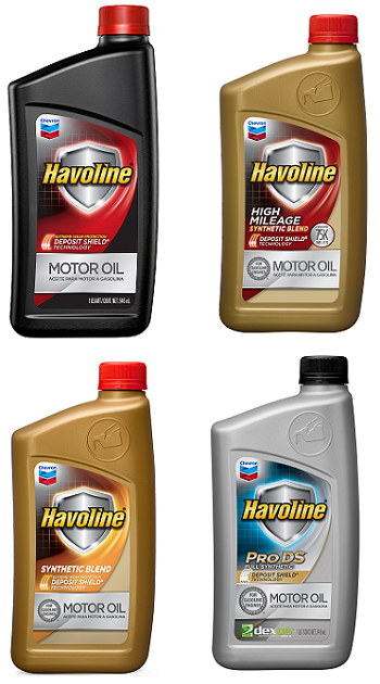 Four Types of Havoline Oil in Scranton, PA