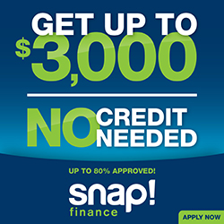 Snap! Finance up to $3000