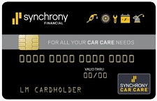 Synchrony Car Care Card in Elizabeth City, NC