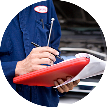 Mechanic performing automotive maintenance in West Chester, OH